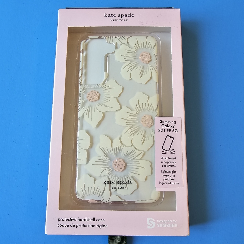 Galaxy S21 FE 5G - Kate Spade New York Case (HOLLYHOCK FLORAL)